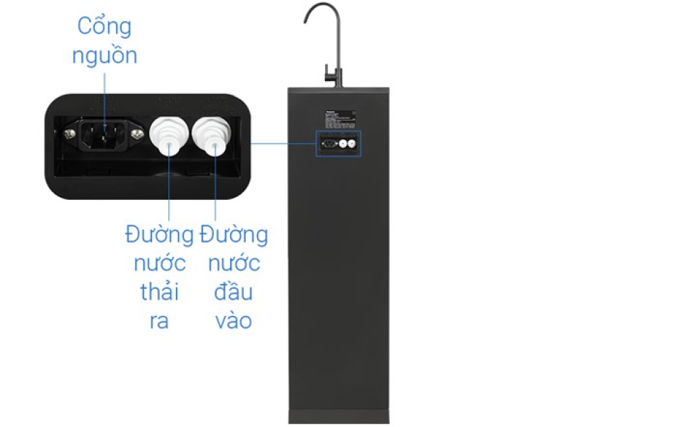 Máy lọc nước RO Panasonic TK-CA813F-VN 7 lõi