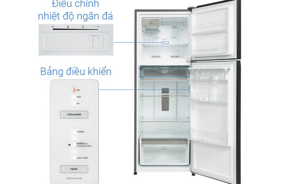 Tủ lạnh Electrolux Inverter 312 Lít ETB3460K-H