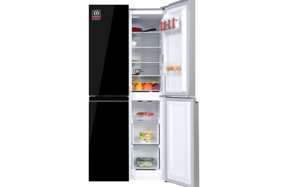 Tủ lạnh Sharp Inverter 362 lít Multi Door SJ-FX420VG-BK