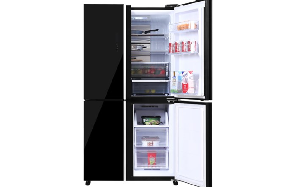 Tủ lạnh Sharp Inverter 525 lít Multi Door SJ-FXP600VG-BK
