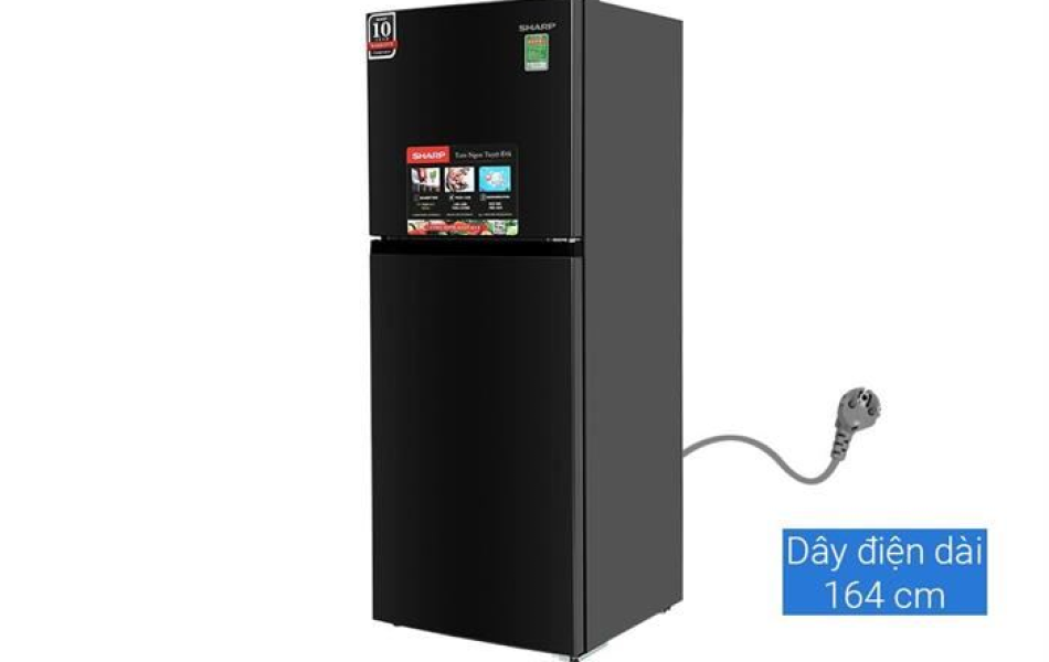 Tủ lạnh Sharp Inverter 197 lít SJ-X215V-DG