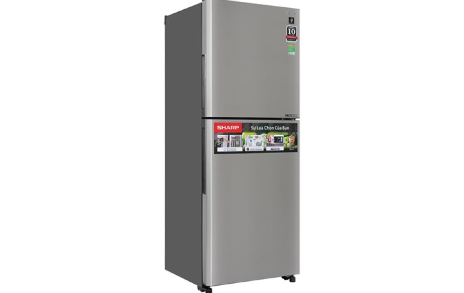 Tủ lạnh Sharp Inverter 330 lít SJ-XP352AE-SL