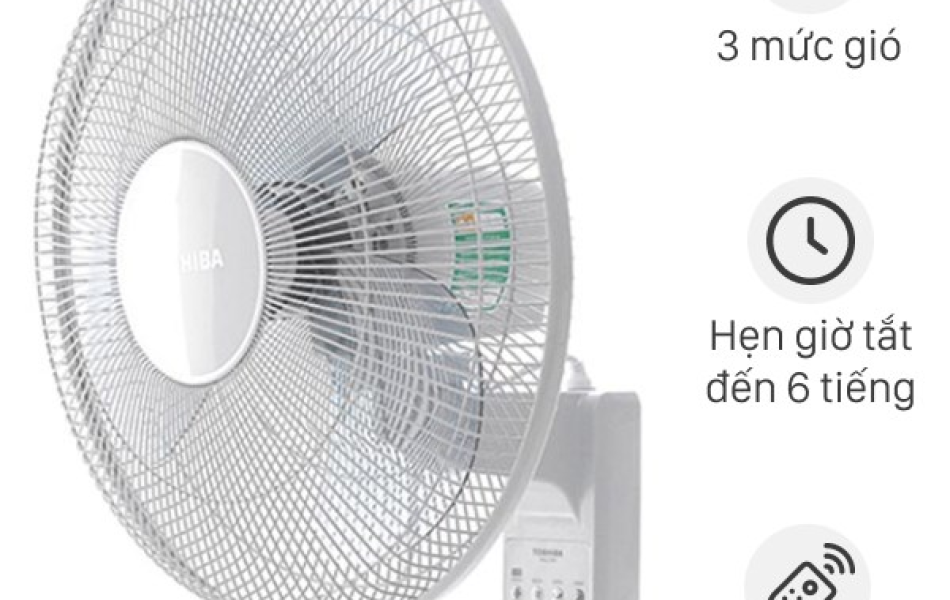 QUẠT TREO TƯỜNG TOSHIBA F-WSA20(H)VN
