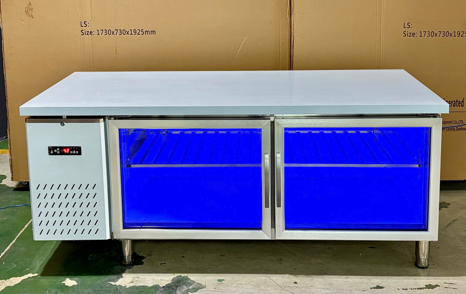 Tủ bàn Mát Cửa Kính Lightcool 1M5 BL-1500 294L