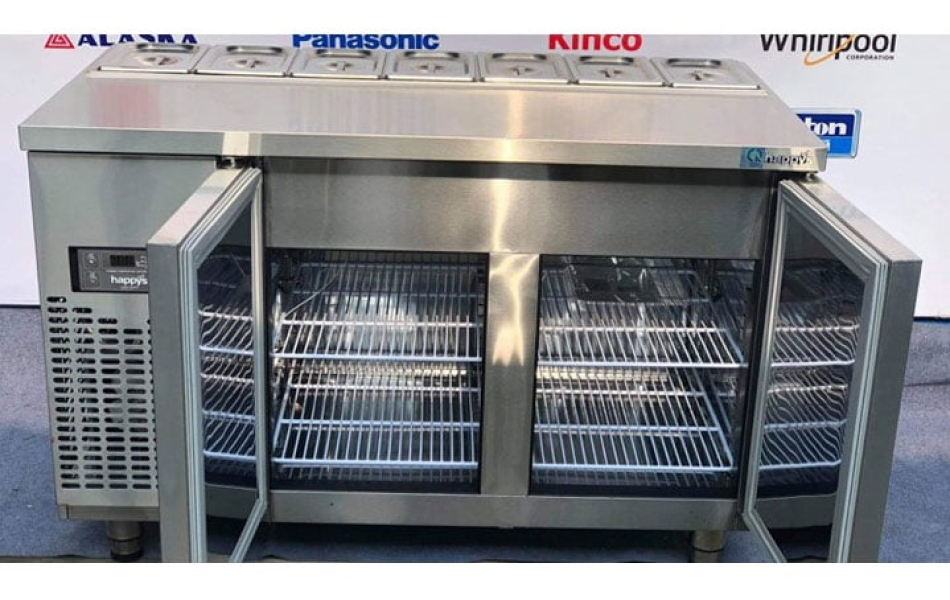  Bàn mát salad 2 cánh Happys HWA-1200S-H