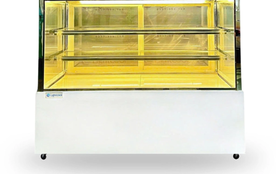 Tủ bánh kem Lightcool 1M2 426L DG-1200Z Kính Vuông