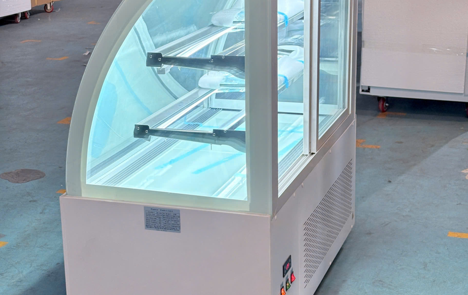 Tủ trưng bày bánh kem Lightcool Kính Cong DG-1200Y 1m2