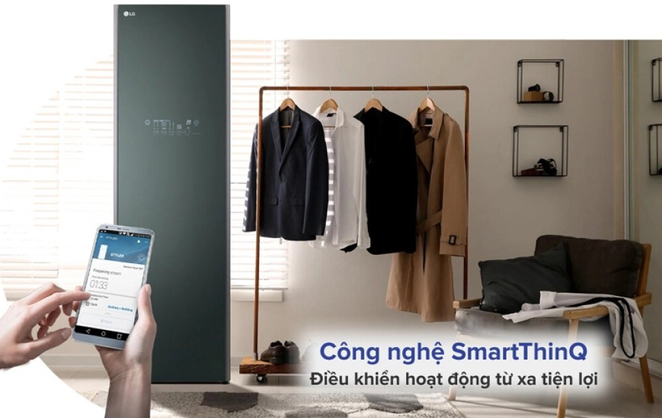 Tủ chăm sóc quần áo thông minh LG Styler S5GOC
