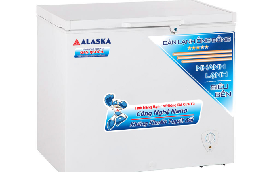Tủ đông Alaska 205 lít BD-300