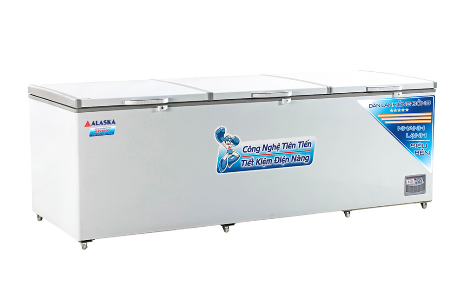 Tủ đông 3 cánh Alaska Inverter 742 lít HB-1100CI