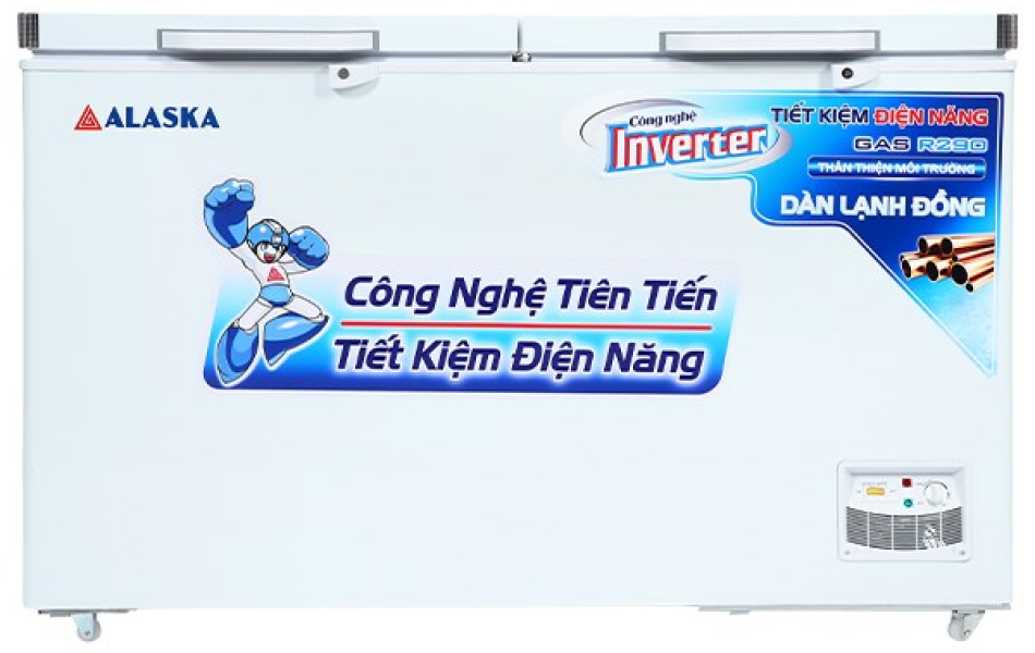 Tủ đông Alaska Inverter 419 lít HB-550CI