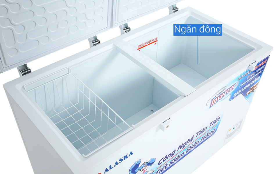 Tủ đông 2 cánh Alaska Inverter 1.015 lít HB-1200CI