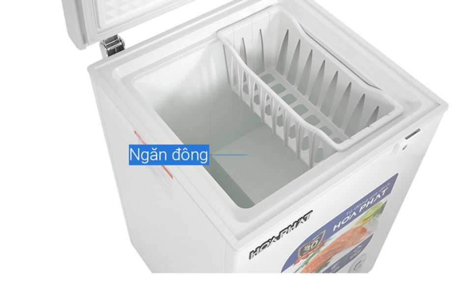 Tủ đông Hòa Phát 107 lít HPF AD6107G