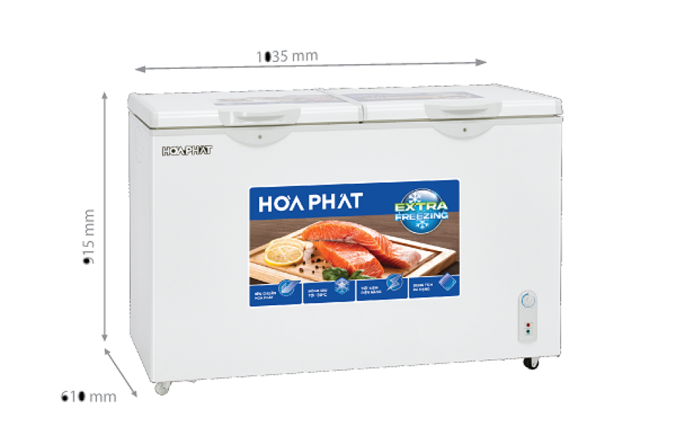 Tủ Đông Hòa Phát 205 Lít HPF BD6205