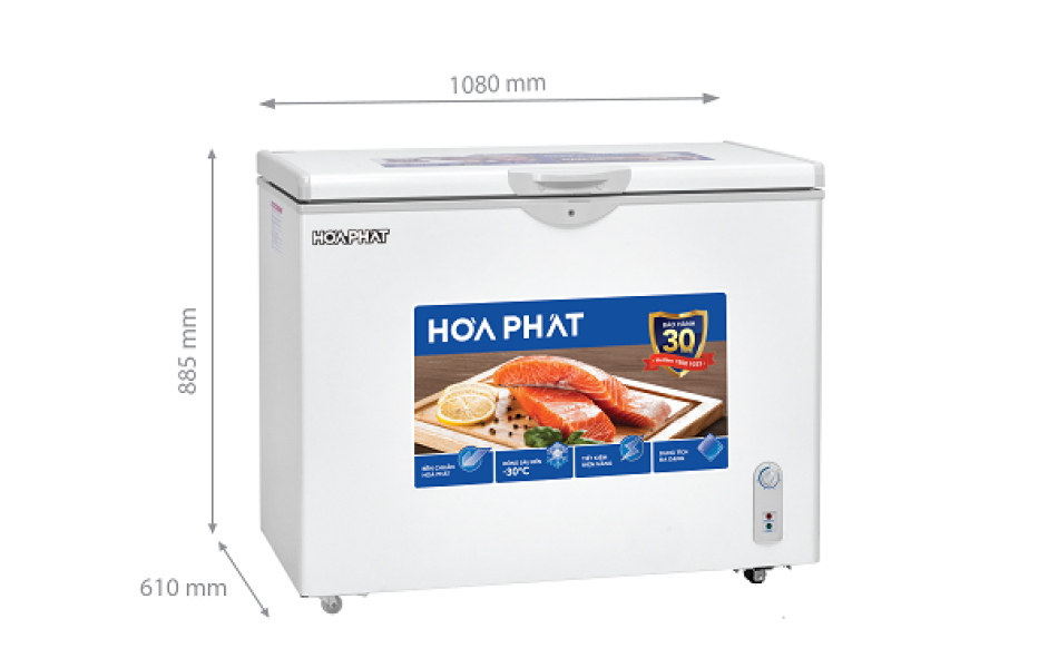 Tủ Đông Hòa Phát 252 lít HPF AD6252