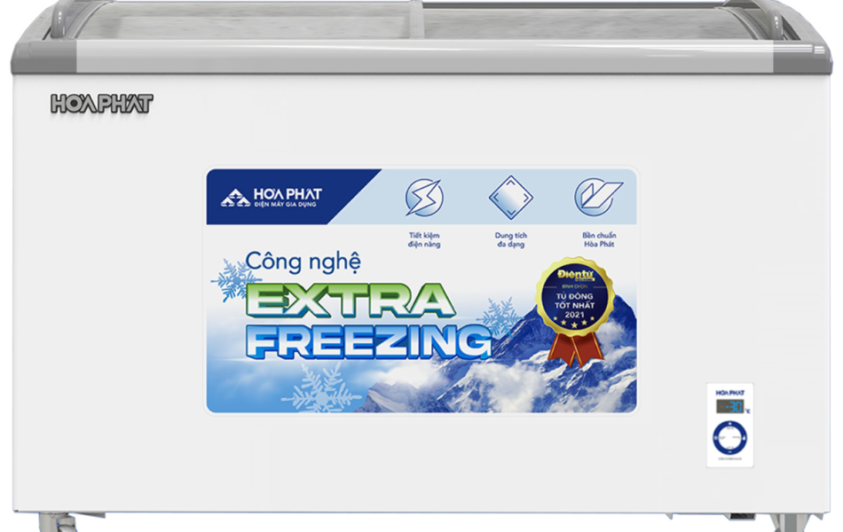 Tủ đông Hòa Phát cánh kính 280 lít HSF AD6280.C1