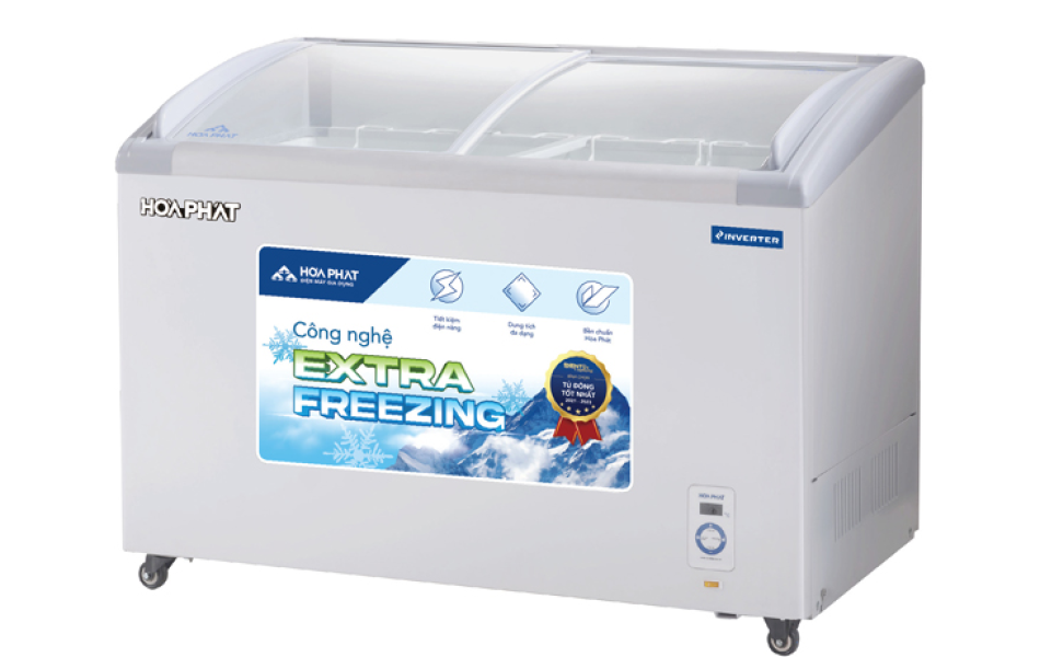 Tủ đông Hòa Phát cánh kính 451 lít HSF AD8451.C1