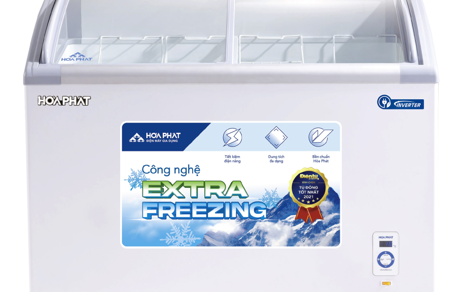 Tủ đông Hòa Phát cánh kính 451 lít HSF AD8451.C1