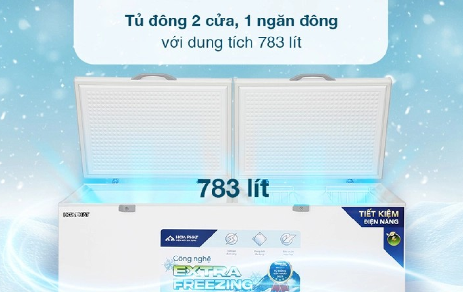 Tủ đông Hòa Phát HPF AD6783.CR 783 lít