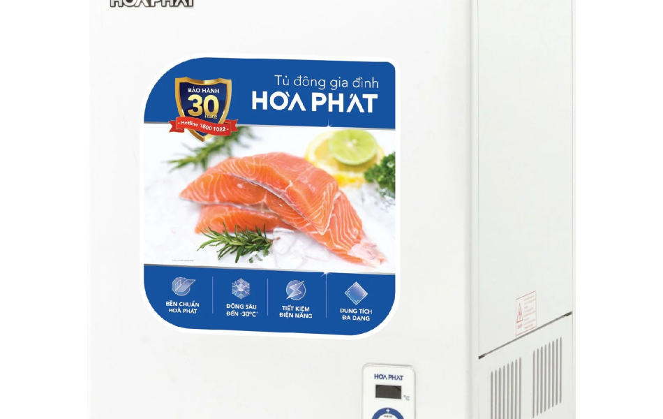 Tủ đông Hòa Phát mặt kính 107 lít HPF AD6107.T1