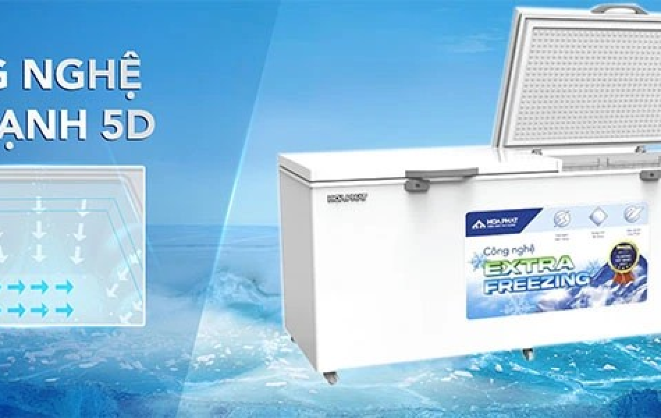 Tủ đông Inverter Hòa Phát 544 lít HPF AD8544