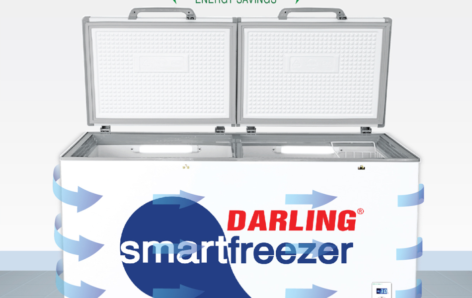 Tủ đông mát 2 ngăn Darling DMF-4699WS 450 lít 