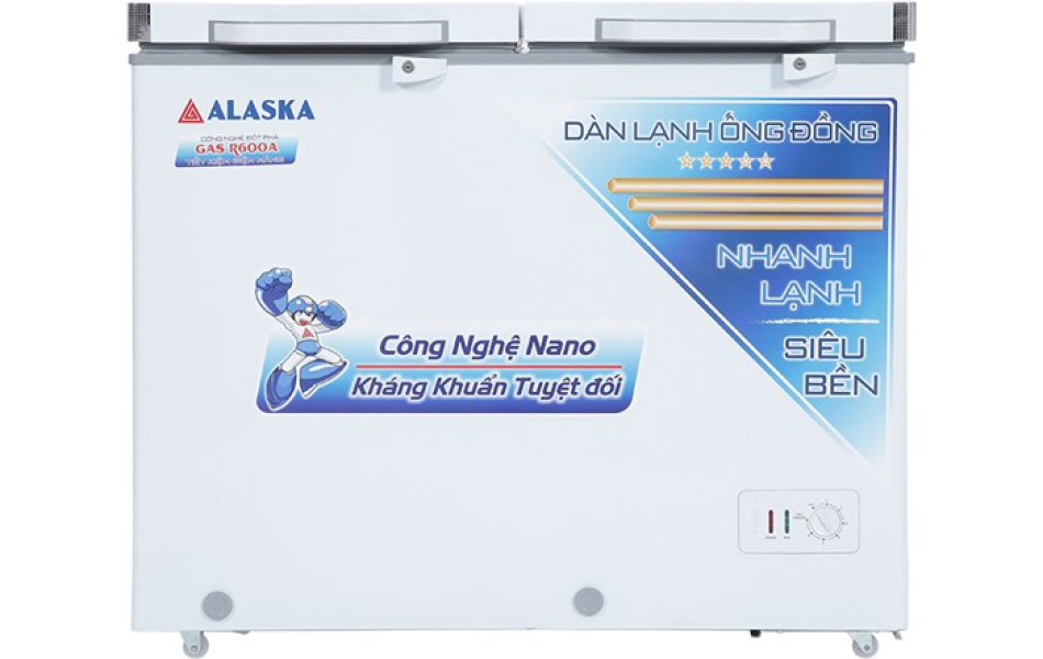 Tủ đông mát Alaska 205 lít BCD-3068C