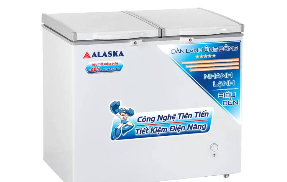 Tủ đông mát Alaska 282 lít BCD-4568C