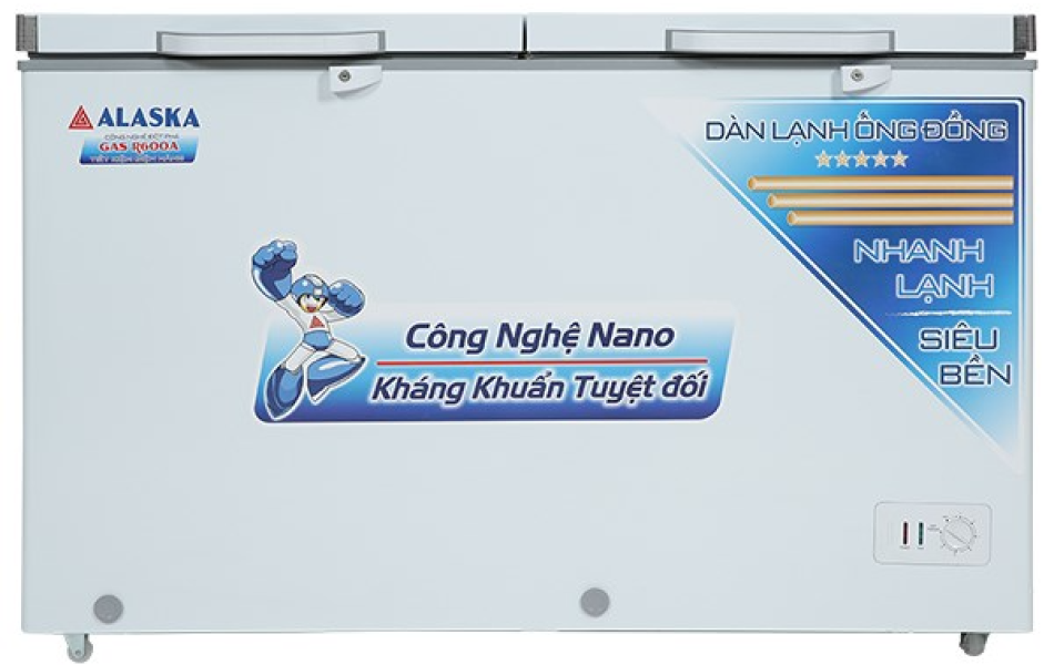 Tủ đông mát Alaska 312 lít BCD-5068C