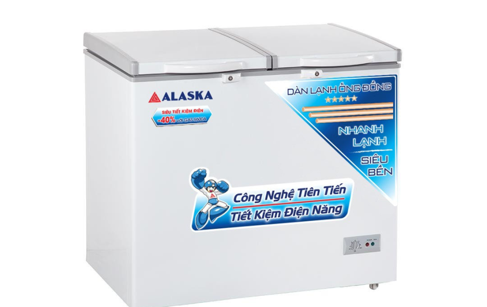 Tủ đông mát Alaska Inverter 312 lít BCD-5068CI