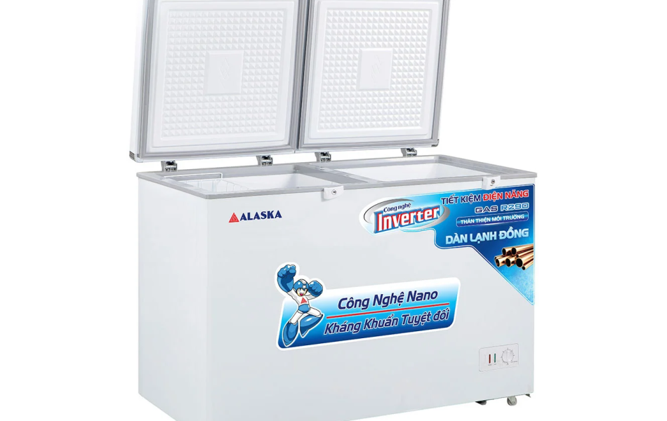 Tủ đông mát Alaska Inverter 372 lít BCD-5568CI