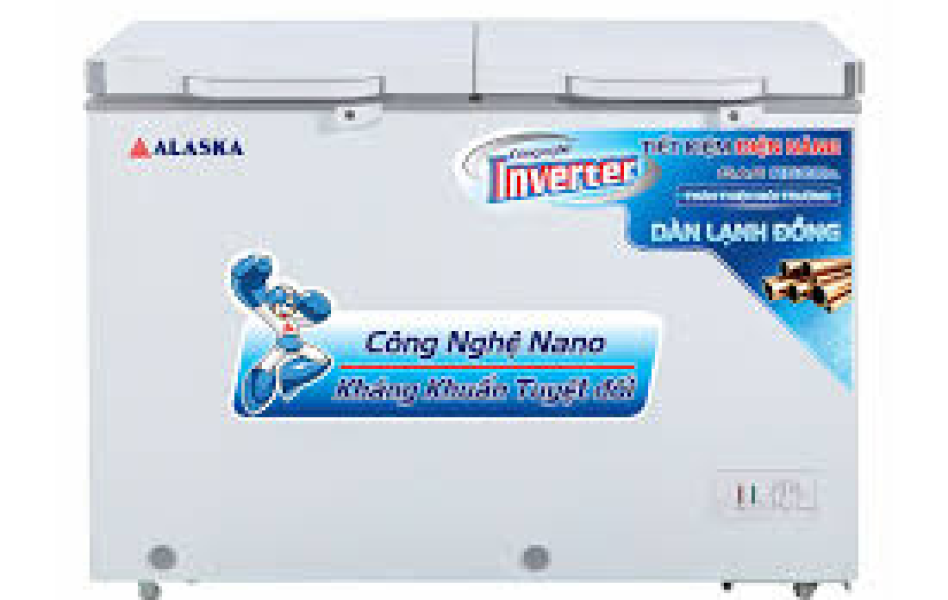 Tủ đông mát Alaska Inverter 372 lít BCD-5568CI