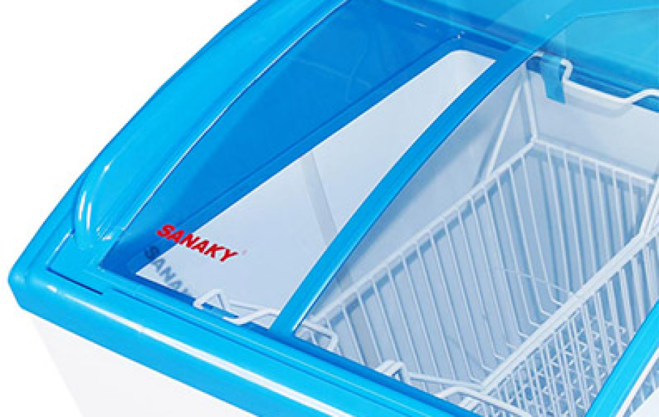 Tủ Đông Mặt Kính Cong Sanaky 340lít VH-4899K