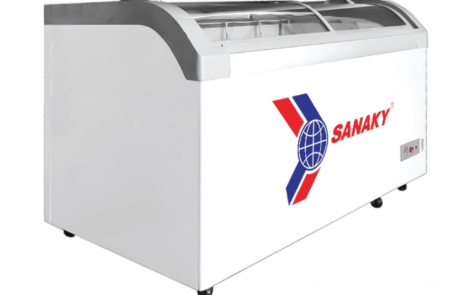 Tủ Đông Mặt Kính Cong Sanaky 350lít VH-482KB