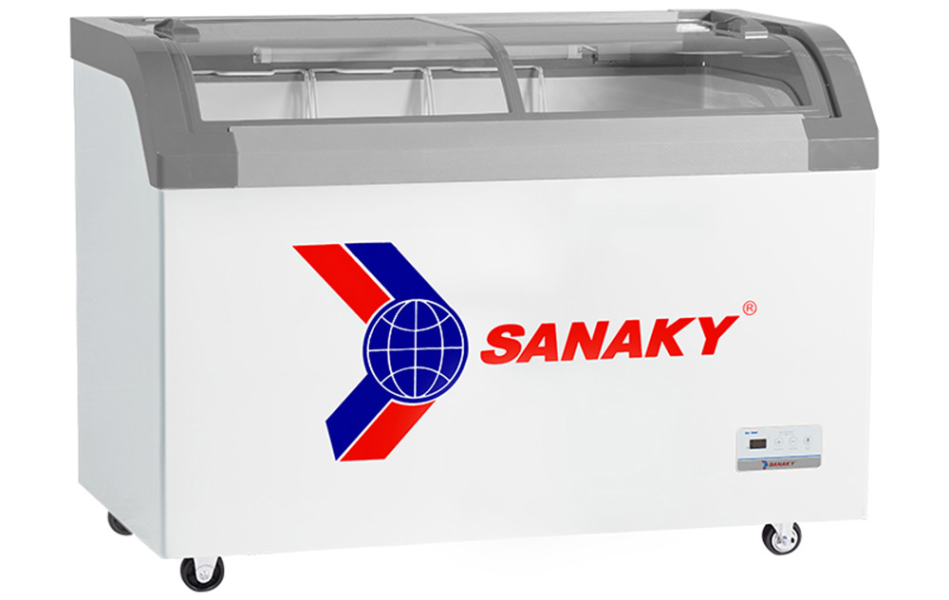 Tủ Đông Mặt Kính Cong Sanaky 350lít VH-482KB