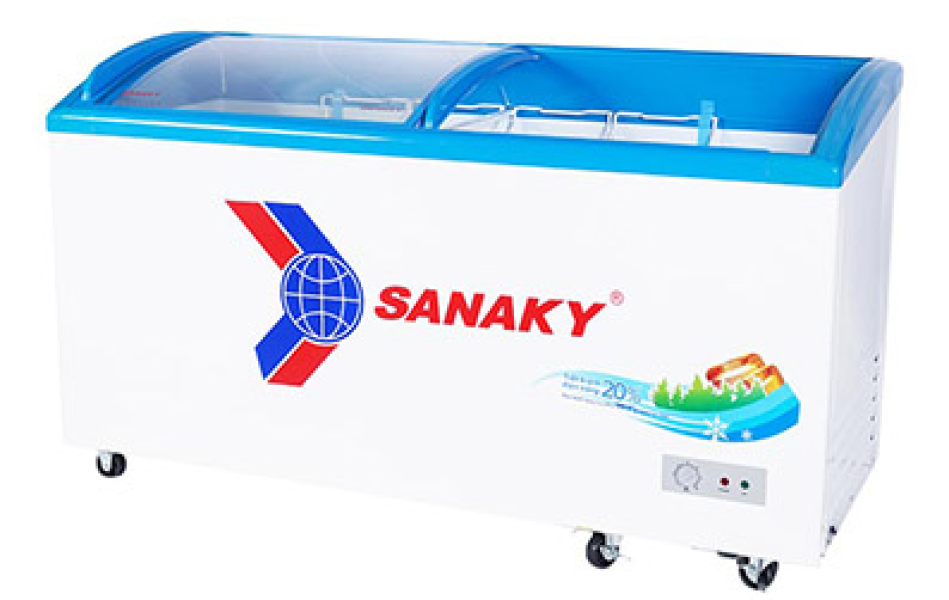 Tủ Đông Mặt Kính Cong Sanaky 450lít VH-6899K
