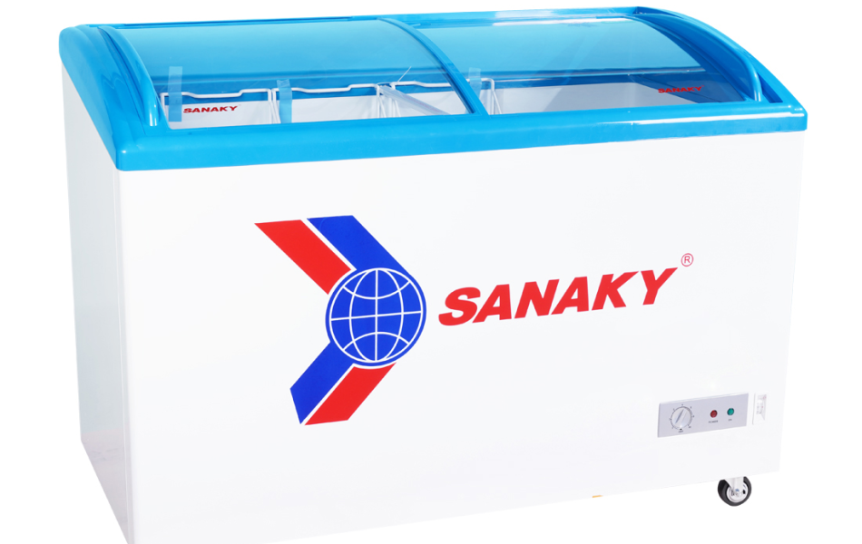 Tủ Đông Mặt Kính Cong Sanaky 480lít VH-482K