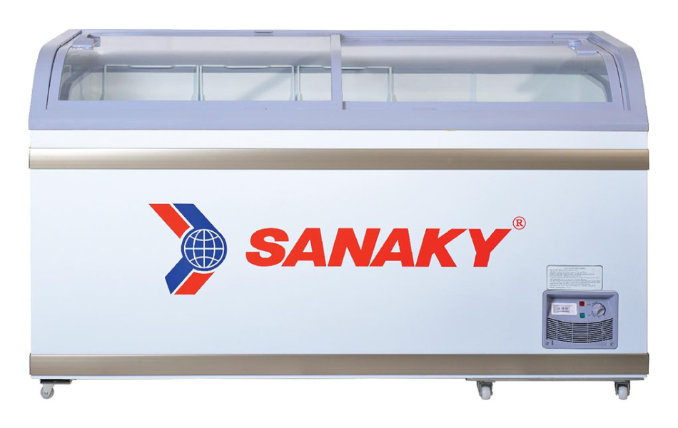Tủ Đông Mặt Kính Cong Sanaky 500lít VH-899KA