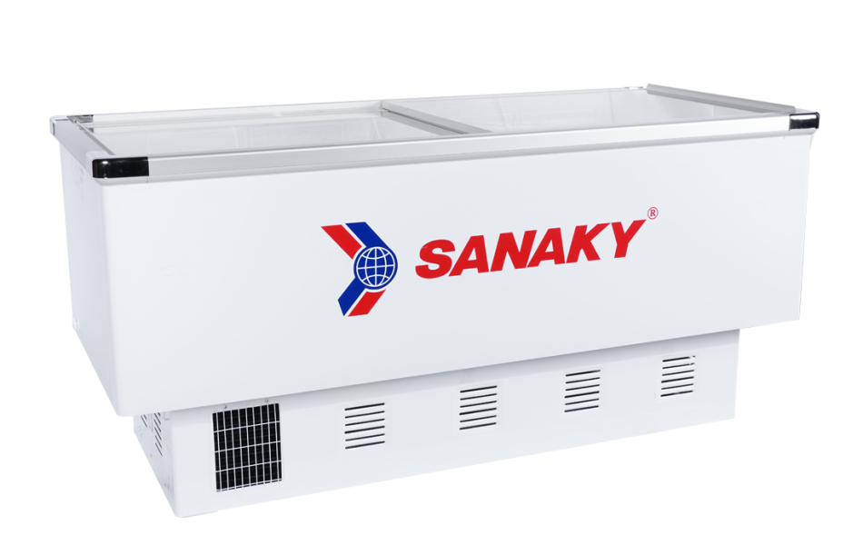 Tủ Đông Mặt Kính Phẳng Sanaky 565lít VH-999K