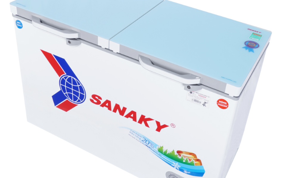 Tủ đông mát Sanaky 360lít VH-3699W2KD
