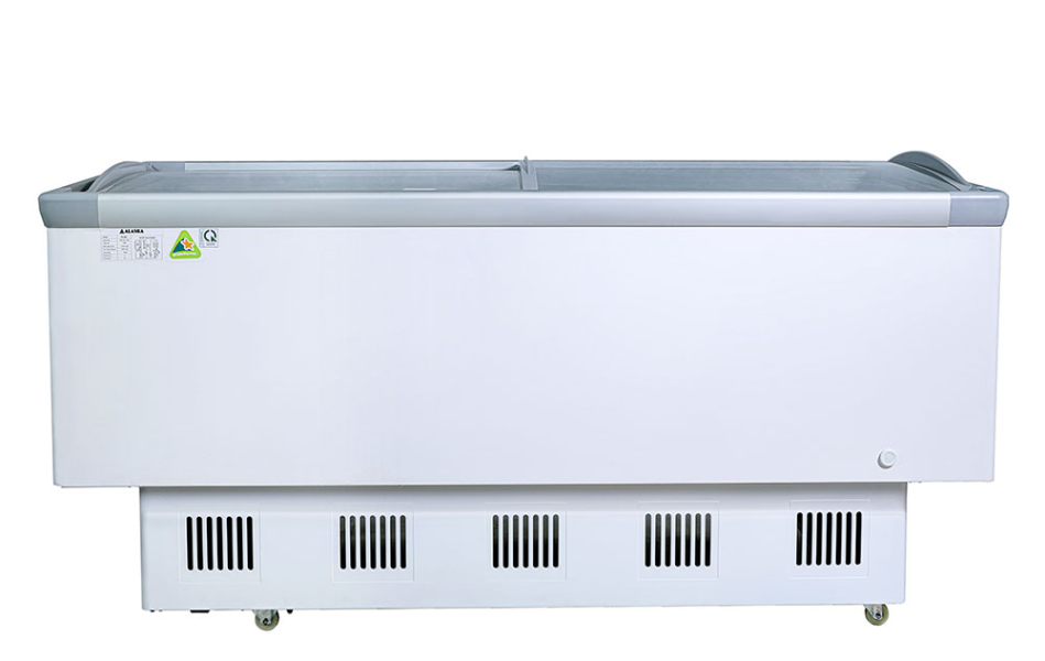 Tủ đông nằm kính cong Alaska 532 lít KN-400