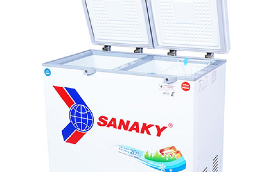 Tủ Đông Sanaky 195lít VH-2599W2KD mặt cánh kính