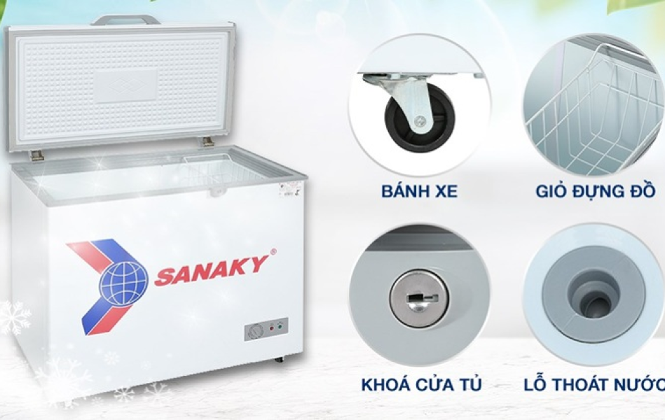Tủ Đông Sanaky 208lít VH-255HY2 