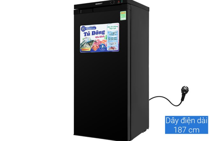Tủ đông Sanaky Inverter 150 lít VH180VD3 