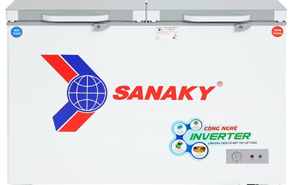 Tủ đông Sanaky Inverter 260 lít VH-3699W4K