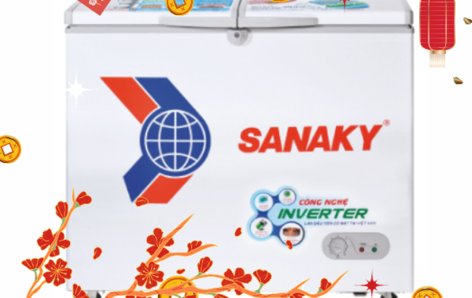 Tủ đông Sanaky Inverter 305lít VH4099A3