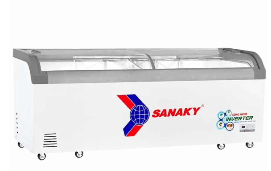 Tủ Đông Mặt Kính Cong Sanaky 750lít VH-1099K3A