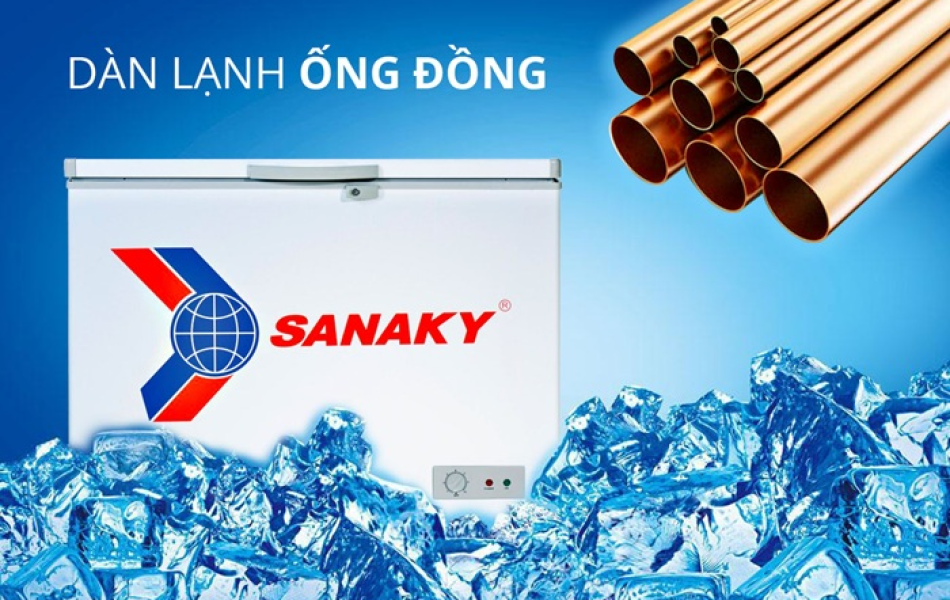 Tủ đông Sanaky VH-2299HY2 220 lít