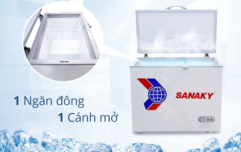 Tủ đông Sanaky VH-2299HY2 220 lít