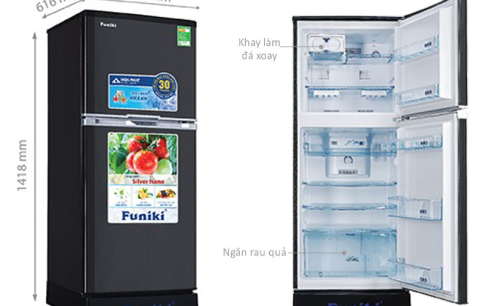  Tủ lạnh Funiki FR136ISU 130 lít
